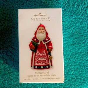 Hallmark Keepsake 2010 Switzerland Santas From Around The World Christmas NIB KE